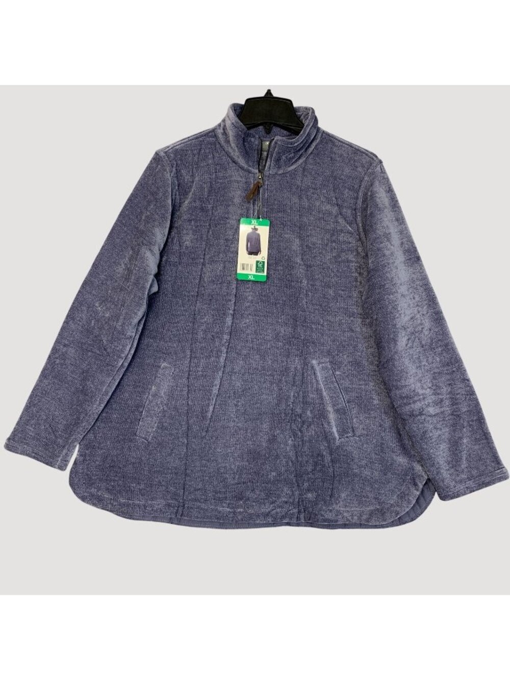 NWT 32 Degrees Heat Women's XL Fleece Pullover Purple